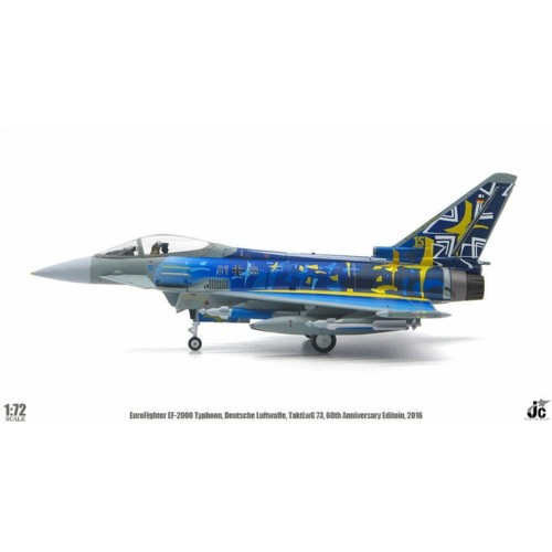 JCW722000008 - 1/72 EUROFIGHTER EF-2000 TYPHOON DEUTSCHE LUFTWAFFE, TAKTLWG 73, 60TH ANNIVERSARY EDITION, 2019