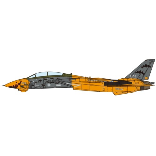 JCW72F14011 - 1/72 F-14D TOMCAT ACE COMBAT, PUMPKIN FACE