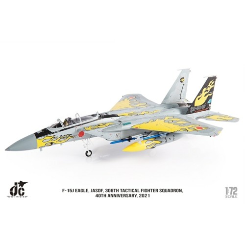 JCW72F15020 - 1/72 F-15J EAGLE JASDF, 306TH TACTICAL FIGHTER SQUADRON, 40TH ANNIVERSARY,2021