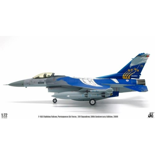 JCW72F16007 - 1/72 F-16A FIGHTING FALCON PORTUGUESE AIR FORCE 201 SQN 50TH ANNIVERSARY 2009