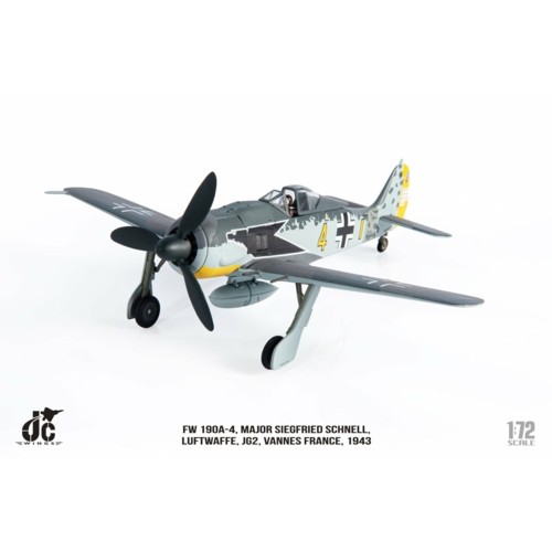 JCW72FW190002 - 1/72 FW 190A-4 MAJOR SIEGFRIED SCHNELL, LUFTWAFFE, JG2, FRANCE 1943