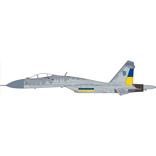 JCW72SU27016 - 1/72 SU-27 FLANKER UKRAINE AIR FORCE, UKRAINE WAR,2023