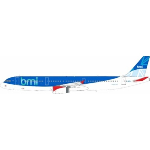 JFA321042 - 1/200 A321-231 BMI BRITISH MIDLAND G-MEDJ LIMITED 36 PCS