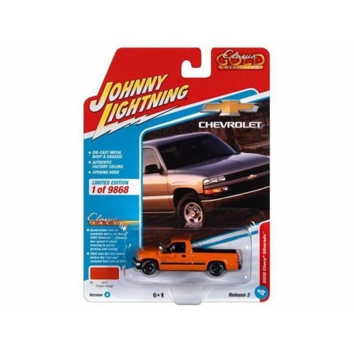 JLCG030A-4 - 1/64 2002 CHEVROLET SILVERADO TANGIER ORANGE