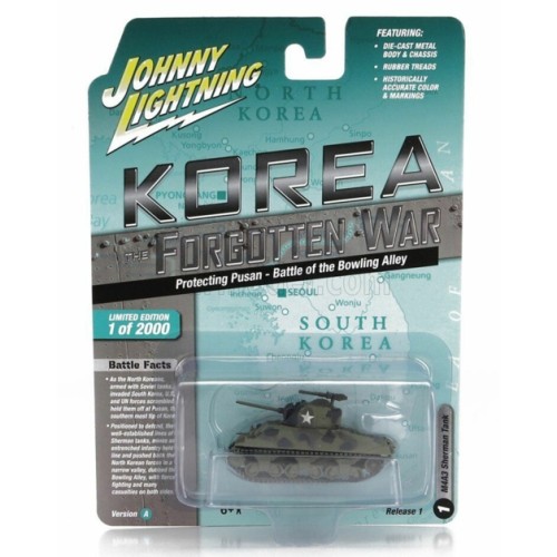 JLML009A-1 - 1/64 M4A3 SHERMAN TANK PROTECTING PUSAN BATTLE OF THE BOWLING ALLEY