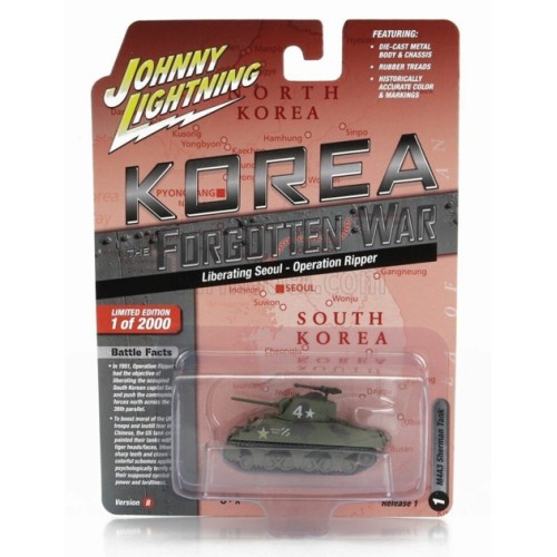 JLML009B-1 - 1/64 M4A3 SHERMAN TANK LIBERATING SEOUL OPERATION RIPPER