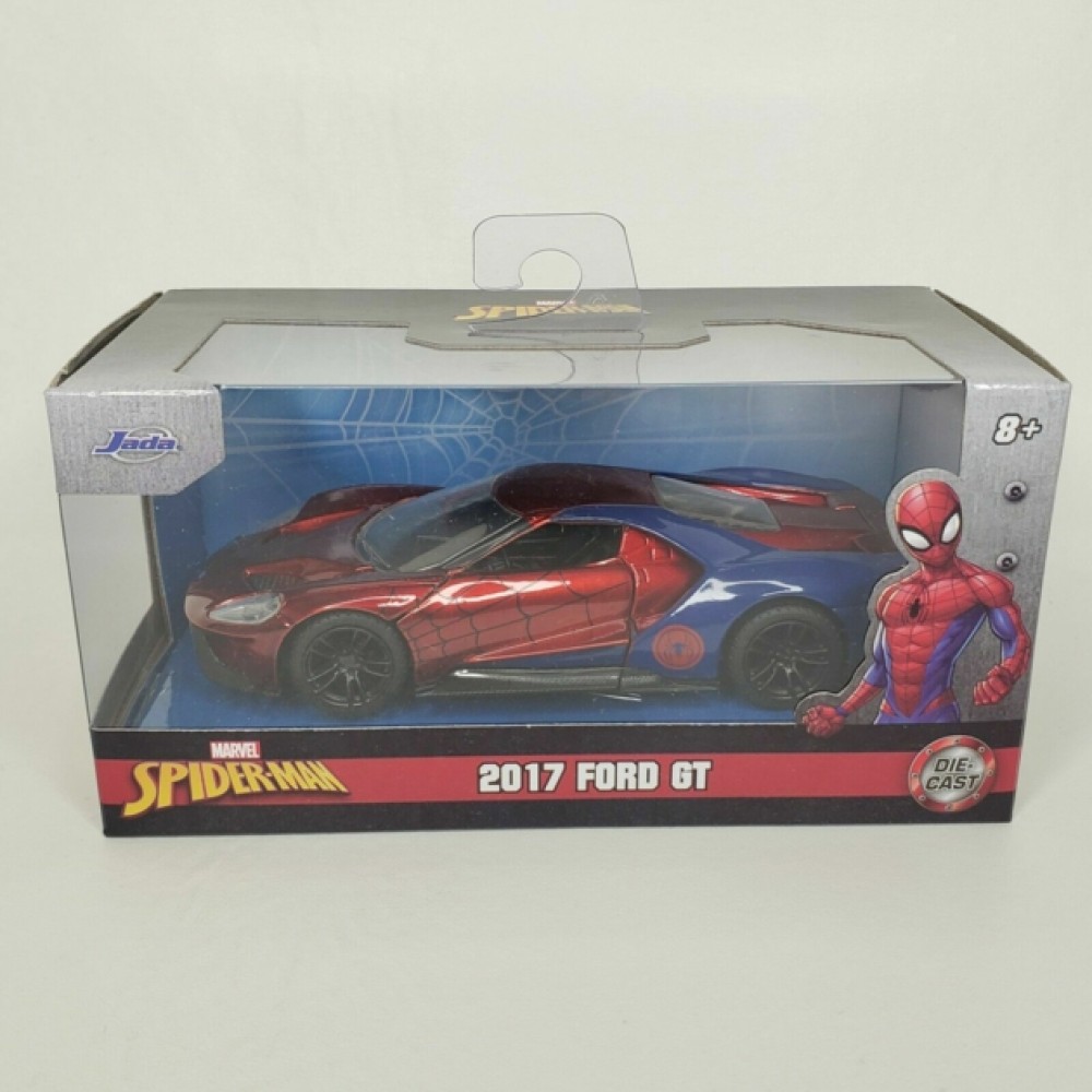 VOITURE MARVEL SPIDERMAN 2017 FORD GT - JADA