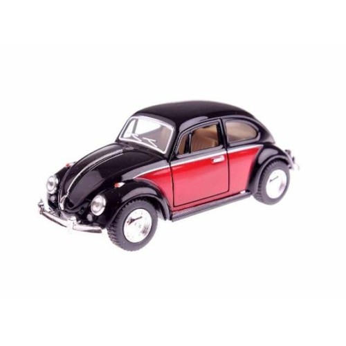 KT5373WBK - 1/32 1967 VOLKSWAGEN CLASSIC BEETLE BLACK/RED