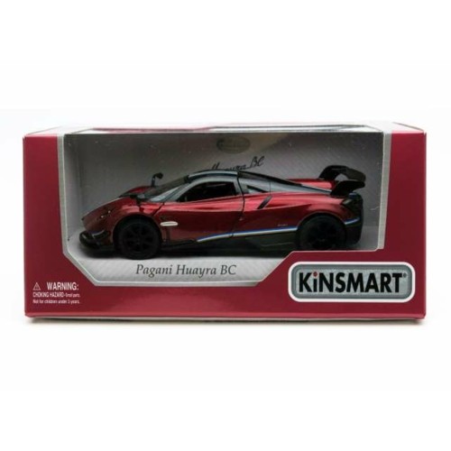 KT5400WFR - 1/36 2017 PAGANI HUAYRA BC WITH PRINTING AND WING RED