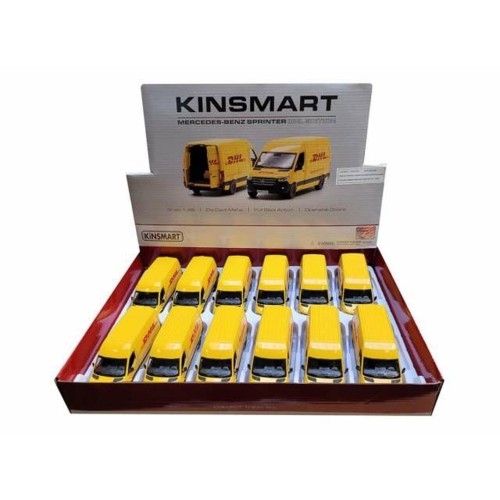 KT5429D-12 - 5INCH MERCEDES BENZ SPRINTER DHL ASSORTMENT TRAY WITH 12PCS