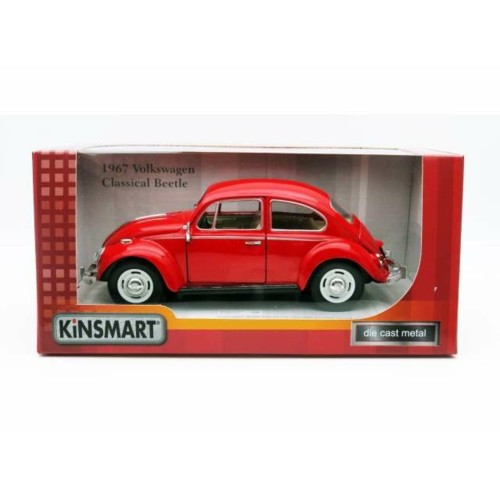 KT7002WR - 1/24 1967 VOLKSWAGEN CLASSIC BEETLE RED