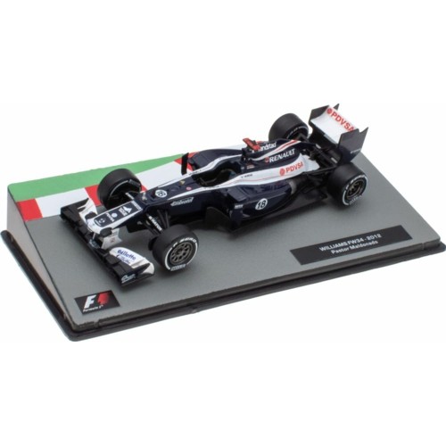 MAGNS090 - 1/43 WILLIAMS FW34 2012 - PASTOR MALDONADO CASED - F1 COLLECTION