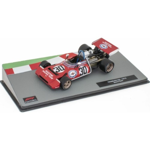 MAGNS119 -1/43 TECNO PA123 1972 - NANNI GALLI CASED - F1 COLLECTION