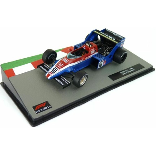 MAGNS177 - 1/43 SPIRIT 201 HONDA - 1983 STEFAN JOHANSSON - F1 COLLECTION - CASED