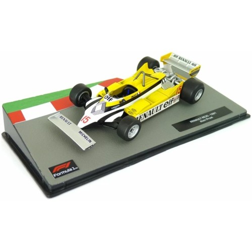 MAGNS182 - 1/43 RENAULT RE30 - 1981 ALAIN PROST - F1 COLLECTION - CASED