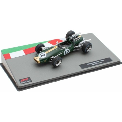 MAGNS184 - 1/43 BRABHAM BT19 1966 - JACK BRABHAM CASED - F1 COLLECTION