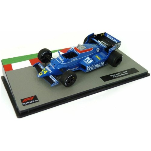 MAGNS185 - 1/43 OSELLA FA1F - 1984 PIERCARLO GHINZANI - F1 COLLECTION - CASED