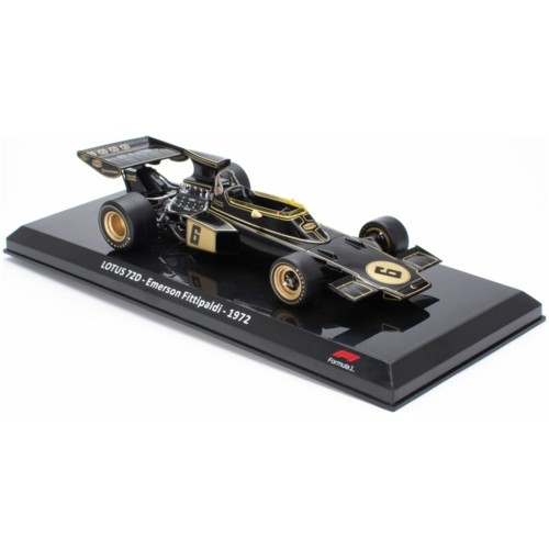 MAGPK526 - 1/24 LOTUS 72D - EMERSON FITTIPALDI - 1972 CASED - F1 COLLECTION