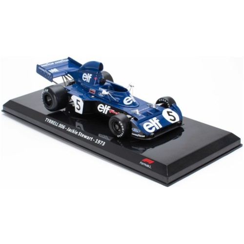 MAGPK527 - 1/24 TYRRELL 006 - JACKIE STEWART - 1973 CASED - F1 COLLECTION