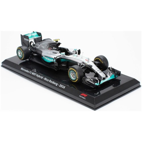 MAGPK529 - 1/24 MERCEDES F1 W07 HYBRID - NICO ROSBERG 2016 CASED - F1 COLLECTION