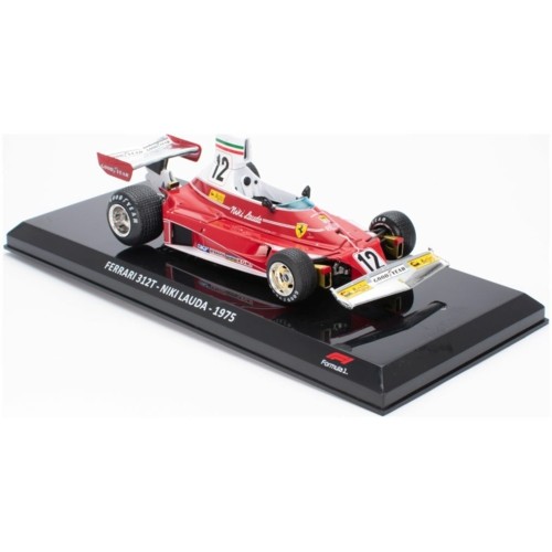 MAGPK530 - 1/24 FERRARI 312T - NIKI LAUDA -1975 CASED - F1 COLLECTION