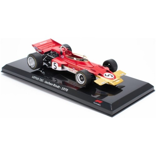 MAGPK538 - 1/24 LOTUS 72C - JOCHEN RINDT - 1970 CASED - F1 COLLECTION