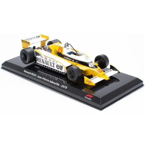 MAGPK539 - 1/24 RENAULT RS10 - JEAN-PIERRE JABOUILLE 1979 CASED - F1 COLLECTION