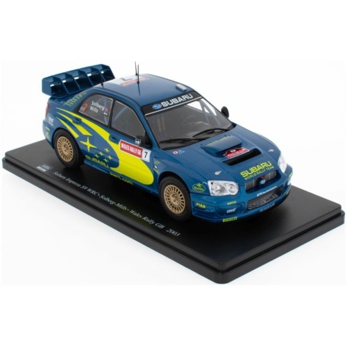 MAGPL06 - 1/24 SUBARU IMPREZA S9 WRC 2003 PETTER SOLBERG AND PHIL MILLS 1/24TH RALLY