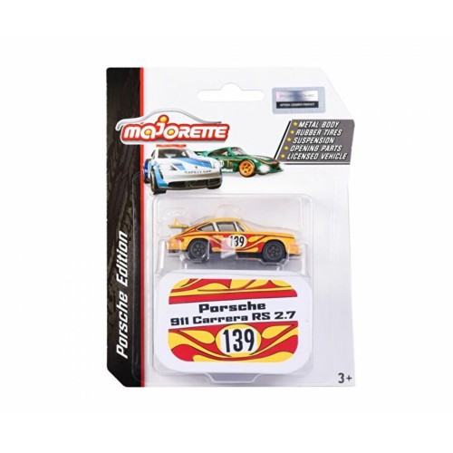 MAJ212053161F - 1/64 PORSCHE 911 CARRERA RS 2.7 NO.139 WITH COLLECTORS TIN