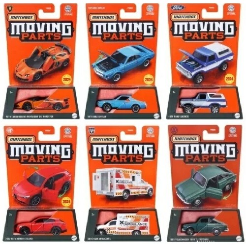 MATFWD28-979L - X8 MATCHBOX 1/64 BASIC CAR ROADTRIP SERIES OPENING PARTS ASSORTMENT