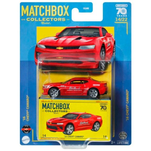 MATGBJ48-HLJ61 - MATCHBOX COLLECTORS '16 CHEVY CAMARO 14/22