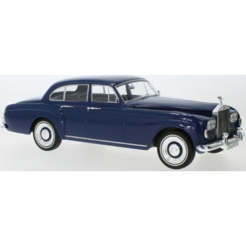 MCG18124 - 1/18 ROLLS ROYCE SILVER CLOUD III FLYING TRACK H.J.MULLINER SILVER/BLACK 1965