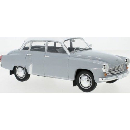 MCG18301 - 1/18 WARTBURG 311 GREY/WHITE 1959