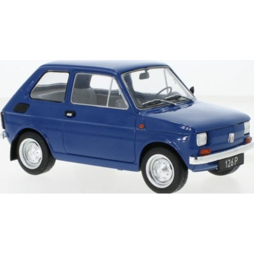 MCG18324 - 1/18 FIAT 126 DARK BLUE 1972