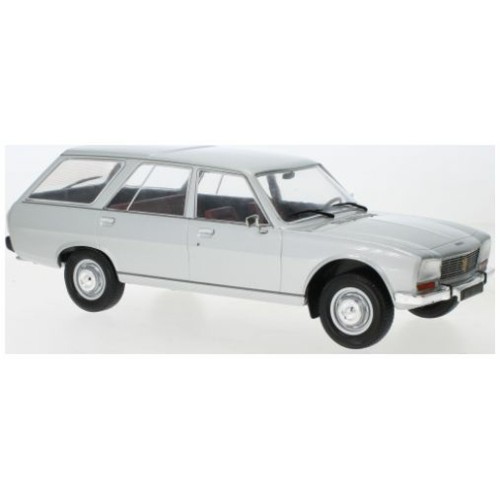 MCG18358 - 1/18 PEUGEOT 504 BREAK SILVER 1976