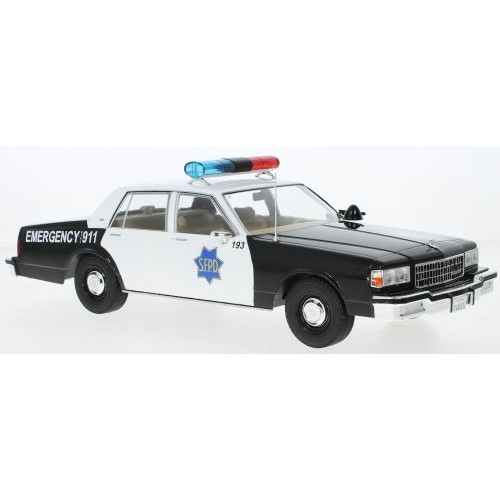 MCG18389 - 1/18 CHEVROLET CAPRICE S.F.P.D. SAN FRANCISCO POLICE DEPT 1987