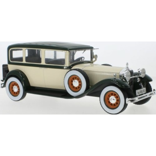 MCG18410 - 1/18 MERCEDES TYP NURBURG 460/460 K (W08) BEIGE/DARK GREEN 1928