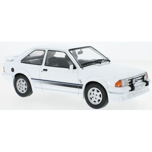 MCG18419 - 1/18 FORD ESCORT MK3 RS TURBO WHITE 1985