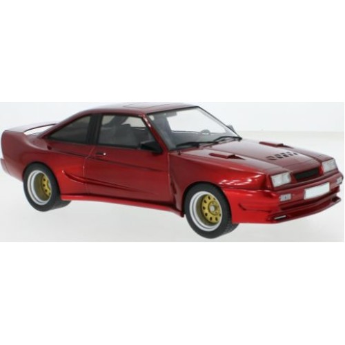 MCG18424 - 1/18 OPEL MANTA B MATTIG METALLIC RED 1991