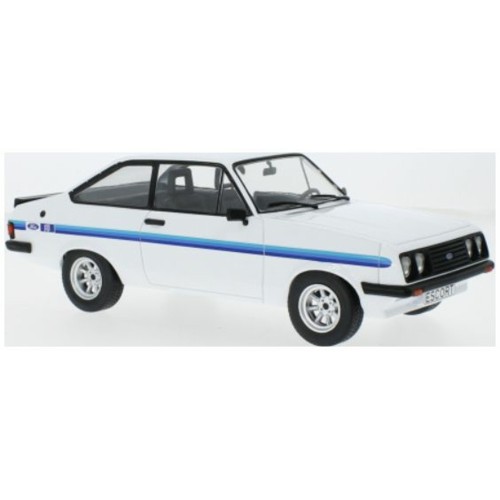 MCG18439 - 1/18 FORD ESCORT MK II RS 2000 - WHITE 1977