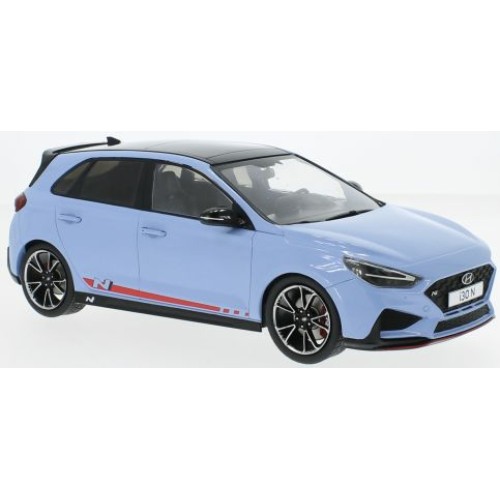 MCG18503 - 1/18 HYUNDAI I30 N LIGHT BLUE 2021