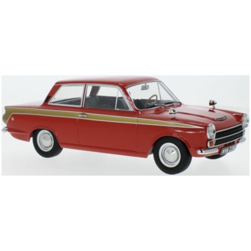 MCG18532 - 1/18 FORD LOTUS CORTINA MK I RED/GOLD 1966