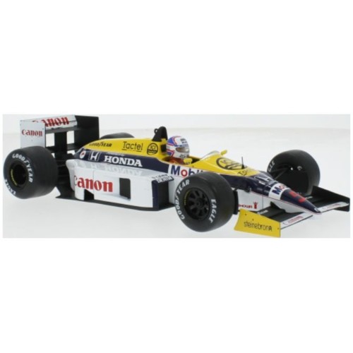 MCG18627 - 1/18 WILLIAMS FW11 NO.5 CANON WILLIAMS HONDA F1 GP GREAT BRITAIN 1986 NIGEL MANSELL