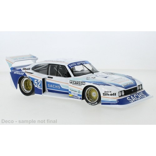 MCG18801R - 1/18 FORD CAPRI TURBO GR.5 NO.52 SACHS DRM ZOLDER H.ERTL 1980