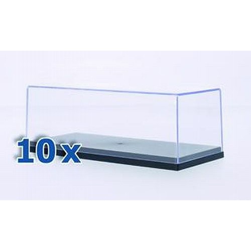 MCG99116-010 - (BOX OF 10) 1/43 DISPLAY CASES (158X68X74MM)