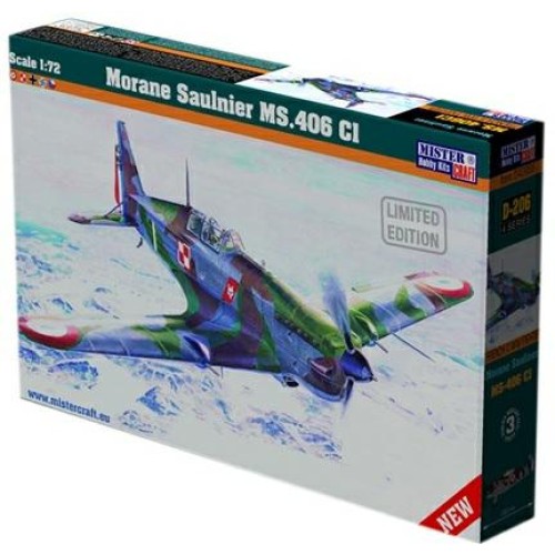 MCKD206 - 1/72 MORANE SAULNIER MS.406C1 (PLASTIC KIT)