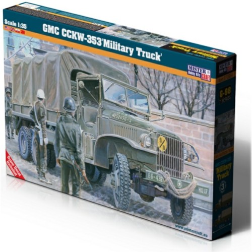 MCKG98 - 1/35 GMC CCKW-353 MILITARY TRUCK (PLASTIC KIT)