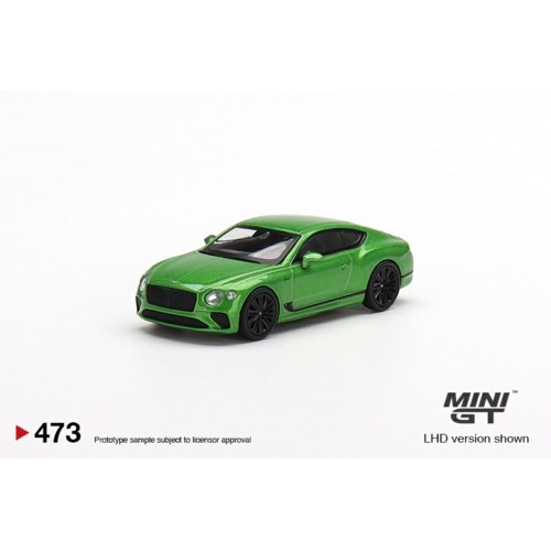 MGT00473-L - 1/64 BENTLEY CONTINENTAL GT SPEED 2022 APPLE GREEN 9 (LHD)