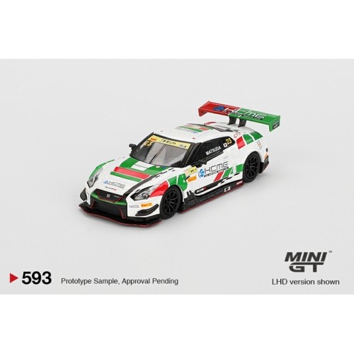 MGT00593-BL - 1/64 NISSAN GT-R NISMO GT3 NO.23 KCMG 2018 FIA GT WORLD CUP MACAU (LHD) BLISTER PACKAGING