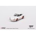 MGT00612-R - 1/64 PORSCHE 911 CARRERA RS 2.7 GRAND PRIX WHITE WITH RED LIVERY (RHD)